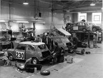 Bilde fra garasjen til BMC "Special Tuning". Klikk for  se strre bilde.